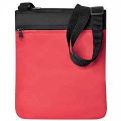 ѕромо сумка на плечо "Simple"; красный; 23х28 см; полиэстер