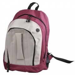 Рюкзак "Adventure"; бордовый с белым; 32х44х17 см; полиэстер