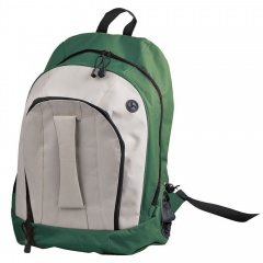 Рюкзак "Adventure"; зеленый с белым; 32х44х17 см; полиэстер