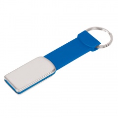 USB flash-карта "Flexi" (8√б), синий, 8,5х2х0,5 см, металл, пластик