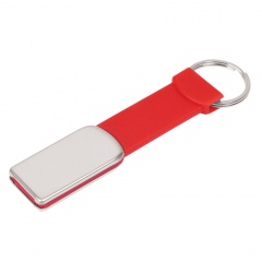 USB flash-карта "Flexi" (8√б), красный, 8,5х2х0,5 см, металл, пластик