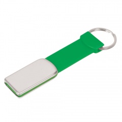 USB flash-карта "Flexi" (8√б), зеленый, 8,5х2х0,5 см, металл, пластик