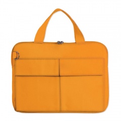 Конференц-сумка "Тодес" с отделением для ноутбука, оранжевый, 40*30*2,5 см; полиэстер 600D; шелког