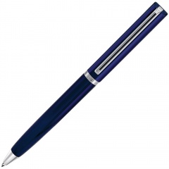 BULLET, ручка шарикова¤, синий/хром, металл