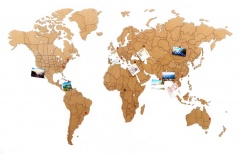    World Map True Puzzle Large, 