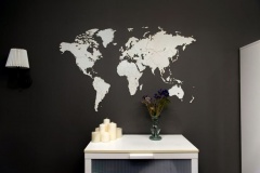    World Map Wall Decoration Medium, 