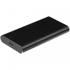 Портативный внешний диск SSD Uniscend Drop, 256 Гб, черный, без футляра