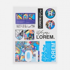 �������� UV-DTF Stiker Pack �� �����, L