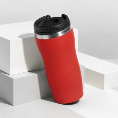 ����������� Double wall mug �1 soft-touch, 350 ��