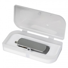 USB ‘лешка, Elegante, 16 Gb, серебр¤ный, в подарочной упаковке