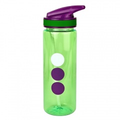 Спортивная бутылка для воды Portobello UNIC, Premio, 750ml, зеленая/фиолетовая, с логотипом Мегафон