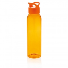 √ерметична¤ бутылка дл¤ воды из AS-пластика, оранжева¤