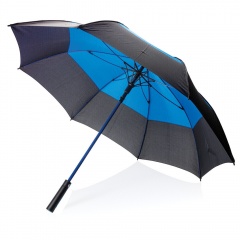јвтоматический двухцветный зонт-антишторм, d123 см 