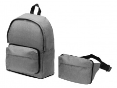 Рюкзак из переработанного пластика Extend 2-в-1 с поясной сумкой
