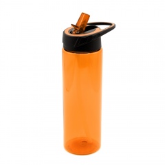 Пластиковая бутылка Mystik, оранжевый