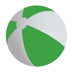 Мяч надувной "ЗЕБРА",  зелёный, 45 см, ПВХ