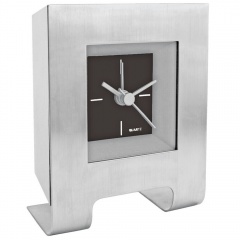 Часы настольные "Дизайн"; черный; 8,5х4,5х11 см; металл, пластик