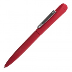 IQ, ручка с флешкой, 8 GB, красный/хром, металл  