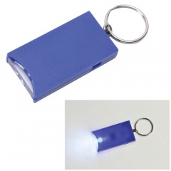 Брелок "And" с подсветкой; синий, 2,8х5,2х0,9 см, пластик