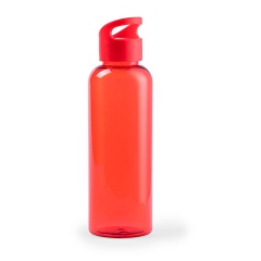 Ѕутылка дл¤ воды LIQUID, 500 мл; 22х6,5см, красный, пластик rPET