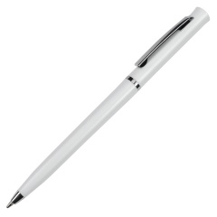 Ручка шариковая N10, белый, пластик, металл