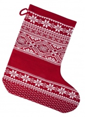 Носок для подарков «Скандик», красный