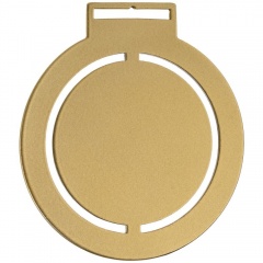 Медаль Steel Rond, золотистая