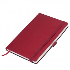 Ежедневник недатированный, Portobello Trend, Monte, 145х210, 256 стр, красный/серый